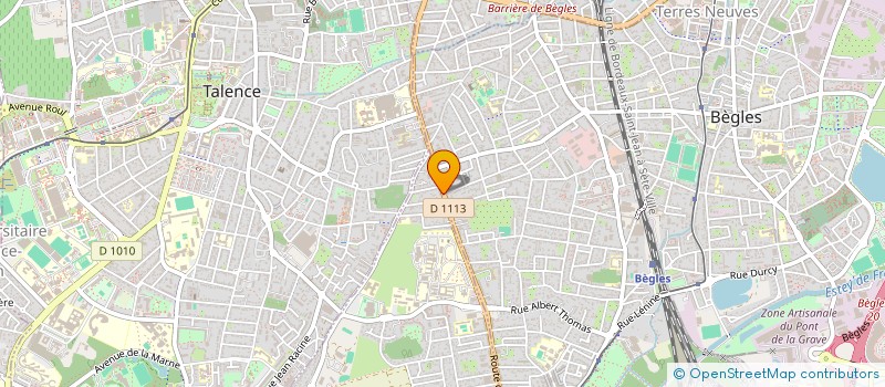 localisation de l'entreprise MONSIEUR GUILLAUME TALDIR  VILLENAVE-D'ORNON