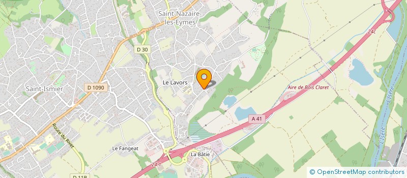 localisation de l'entreprise MONSIEUR GUILLAUME TAMISIER  MONTBONNOT-SAINT-MARTIN