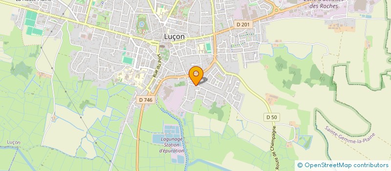 localisation de l'entreprise MONSIEUR GUILLAUME TARDE  LUCON