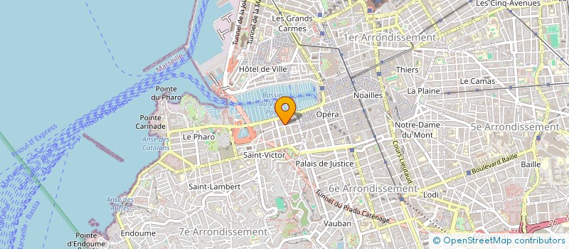 localisation de l'entreprise MONSIEUR GUILLAUME TARIN  MARSEILLE