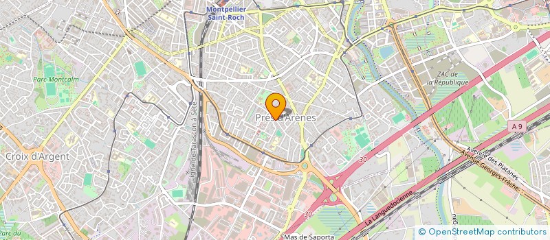 localisation de l'entreprise MONSIEUR GUILLAUME TARRATTE à MONTPELLIER