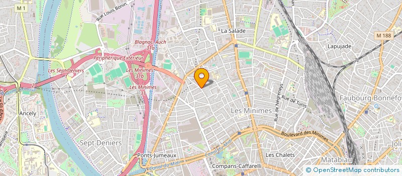 localisation de l'entreprise MONSIEUR GUILLAUME TASSENS à TOULOUSE