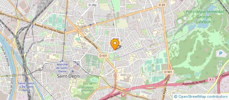 localisation de l'entreprise MONSIEUR GUILLAUME TAVERNIER  SAINT-DENIS