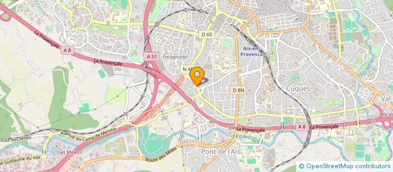 localisation de l'entreprise MONSIEUR GUILLAUME TEILLAIS à AIX-EN-PROVENCE