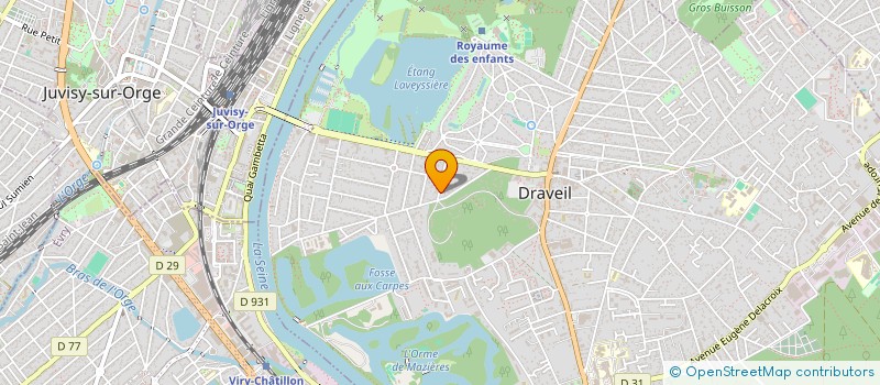 localisation de l'entreprise MONSIEUR GUILLAUME TESNIER à DRAVEIL