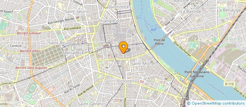 localisation de l'entreprise MONSIEUR GUILLAUME TESTORY à BORDEAUX
