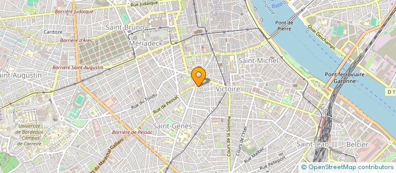 localisation de l'entreprise MONSIEUR GUILLAUME TEYSSIER à BORDEAUX