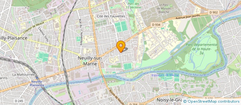 localisation de l'entreprise MONSIEUR GUILLAUME THERY à NEUILLY-SUR-MARNE