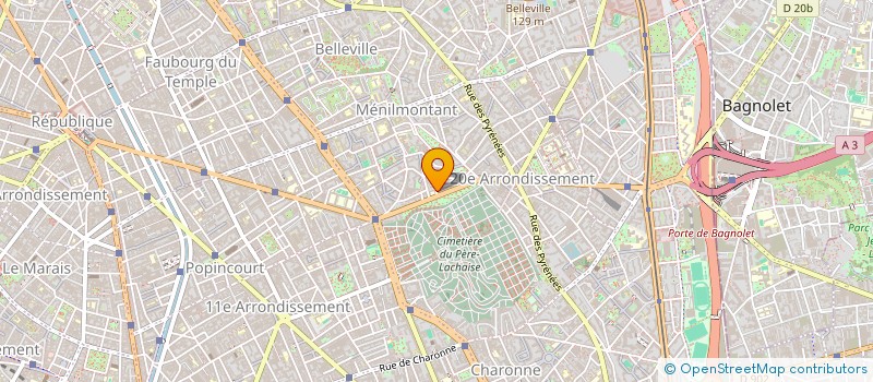 localisation de l'entreprise MONSIEUR GUILLAUME THEVENEAU  PARIS