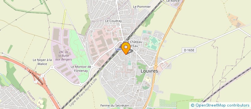 localisation de l'entreprise MONSIEUR GUILLAUME THIBIVILLIERS à LOUVRES