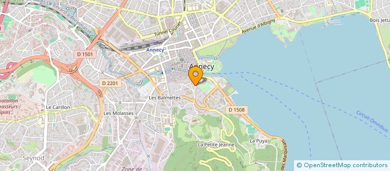 localisation de l'entreprise MONSIEUR GUILLAUME THIERRY à ANNECY