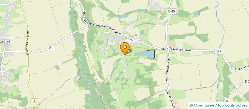 localisation de l'entreprise MONSIEUR GUILLAUME THIRION  SENAC