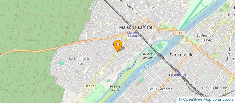 localisation de l'entreprise MONSIEUR GUILLAUME THOMAS à MAISONS-LAFFITTE
