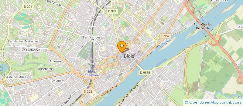 localisation de l'entreprise MONSIEUR GUILLAUME THOMAS  BLOIS