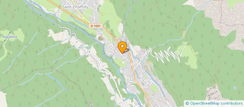 localisation de l'entreprise MONSIEUR GUILLAUME THOMAS  BRIANCON