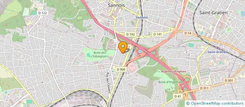 localisation de l'entreprise MONSIEUR GUILLAUME THUILLET à ARGENTEUIL
