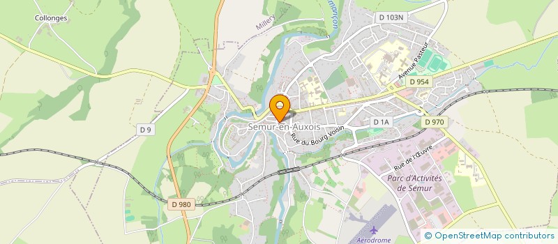 localisation de l'entreprise MONSIEUR GUILLAUME TIXERAND  SEMUR-EN-AUXOIS