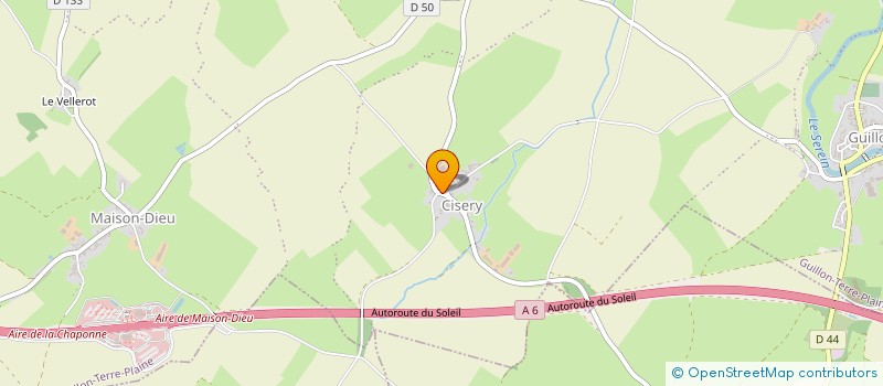 localisation de l'entreprise MONSIEUR GUILLAUME TOFFOLI  GUILLON-TERRE-PLAINE