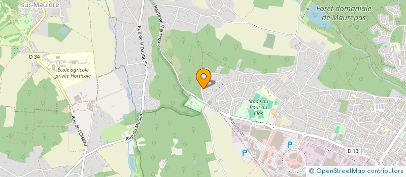 localisation de l'entreprise MONSIEUR GUILLAUME TONNEAU  MAUREPAS