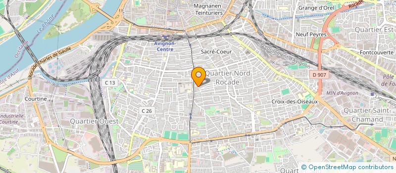 localisation de l'entreprise MONSIEUR GUILLAUME TONNERRE  AVIGNON