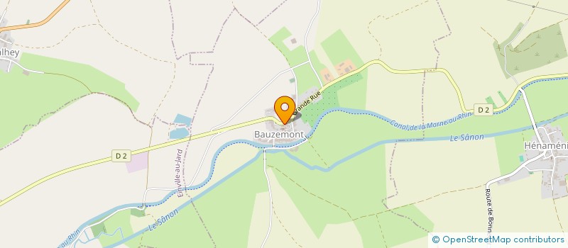 localisation de l'entreprise MONSIEUR GUILLAUME TORET  BAUZEMONT