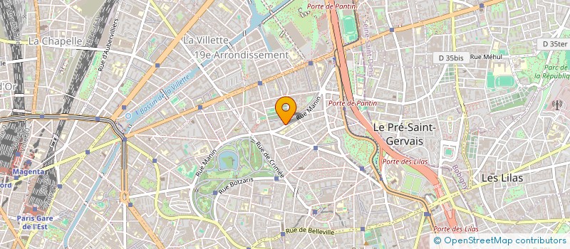 localisation de l'entreprise MONSIEUR GUILLAUME TORRIN  PARIS