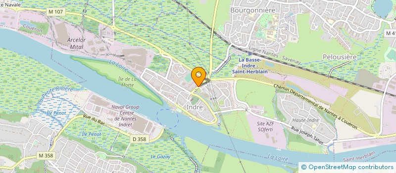 localisation de l'entreprise MONSIEUR GUILLAUME TOUTIRAIS  INDRE