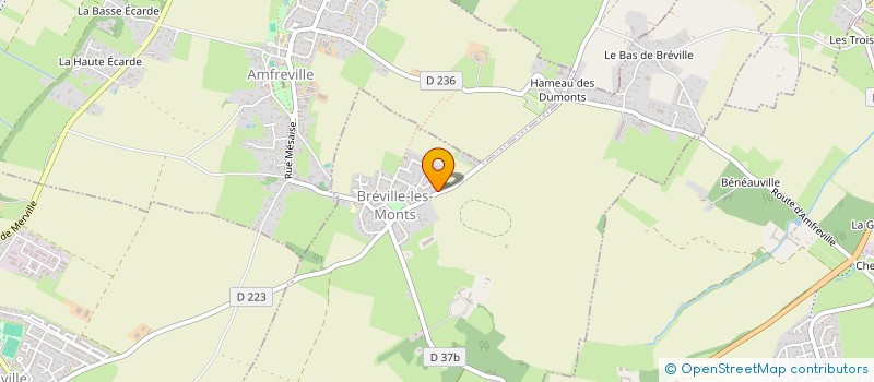 localisation de l'entreprise MONSIEUR GUILLAUME TRAGIN  BREVILLE-LES-MONTS