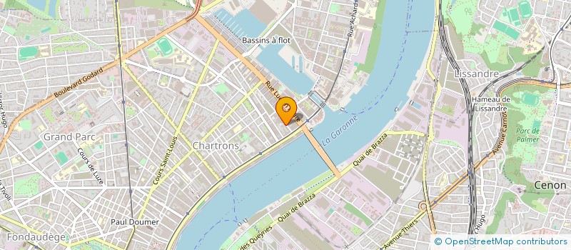 localisation de l'entreprise MONSIEUR GUILLAUME TRAORE à BORDEAUX