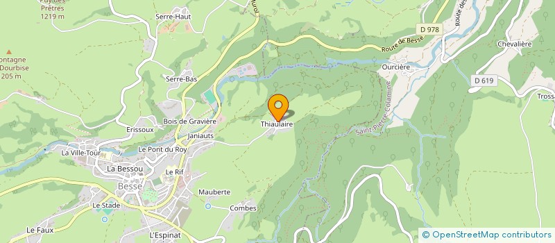 localisation de l'entreprise MONSIEUR GUILLAUME TRAPENAT  BESSE-ET-SAINT-ANASTAISE