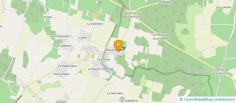 localisation de l'entreprise MONSIEUR GUILLAUME TRIAL  BLAISON-SAINT-SULPICE