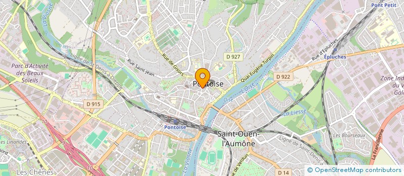 localisation de l'entreprise MONSIEUR GUILLAUME TRICHET  PONTOISE