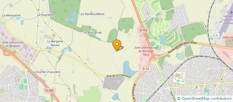 localisation de l'entreprise MONSIEUR GUILLAUME TRICOIRE à CHOLET