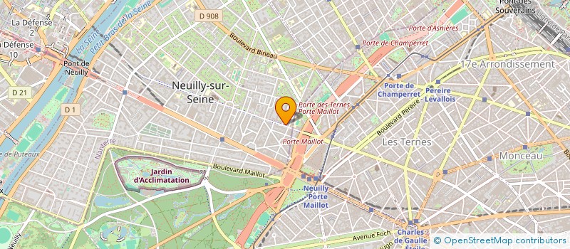 localisation de l'entreprise MONSIEUR GUILLAUME TRICOT à NEUILLY-SUR-SEINE