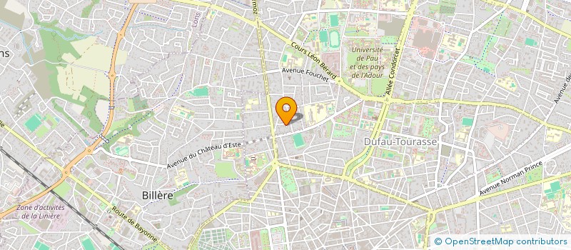 localisation de l'entreprise MONSIEUR GUILLAUME TRIEUX à PAU