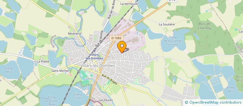 localisation de l'entreprise MONSIEUR GUILLAUME TRUCHET  VILLARS-LES-DOMBES