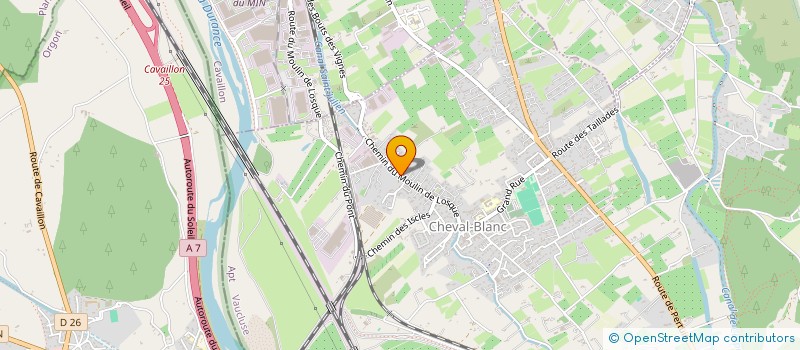 localisation de l'entreprise MONSIEUR GUILLAUME TRUCHOT  CHEVAL-BLANC