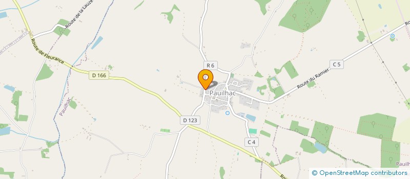 localisation de l'entreprise MONSIEUR GUILLAUME TRUILHE  PAUILHAC