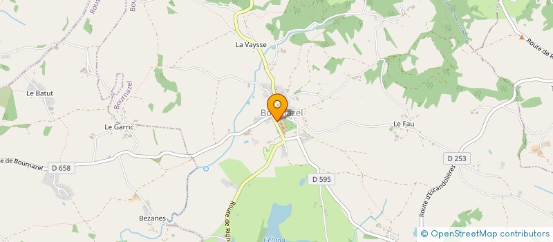 localisation de l'entreprise MONSIEUR GUILLAUME TURLAN  BOURNAZEL