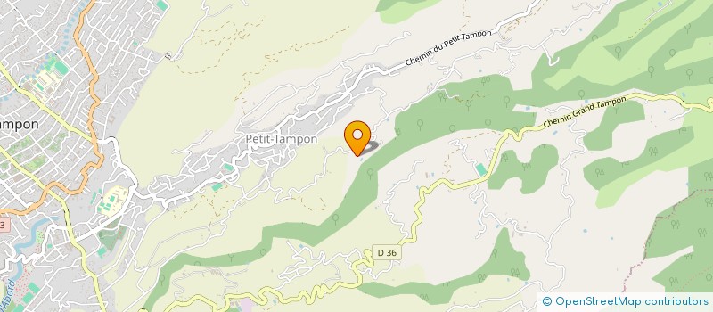 localisation de l'entreprise MONSIEUR GUILLAUME TURPIN  LE TAMPON