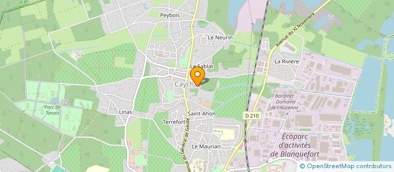 localisation de l'entreprise MONSIEUR GUILLAUME TUTARD à BLANQUEFORT