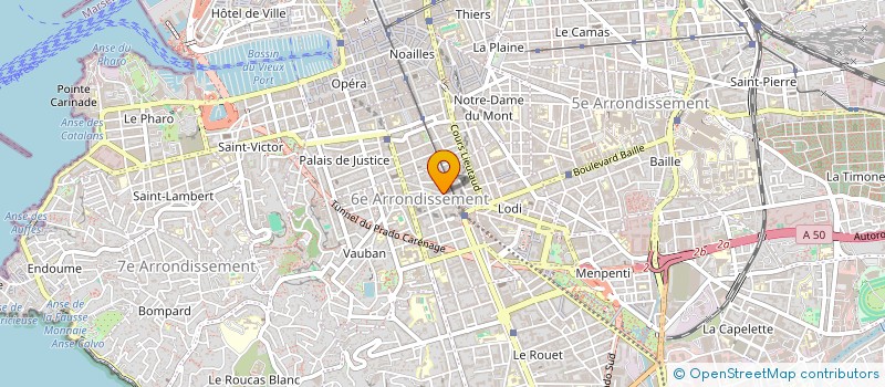 localisation de l'entreprise MONSIEUR GUILLAUME TUTIN à MARSEILLE