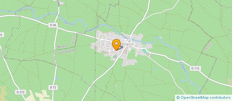 localisation de l'entreprise MONSIEUR GUILLAUME URIOS  PEPIEUX