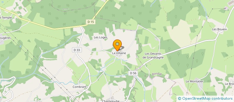 localisation de l'entreprise MONSIEUR GUILLAUME VACHON  LE BOURG-D'HEM