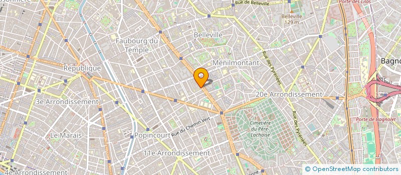 localisation de l'entreprise MONSIEUR GUILLAUME VAN BOCKSTAELE  PARIS