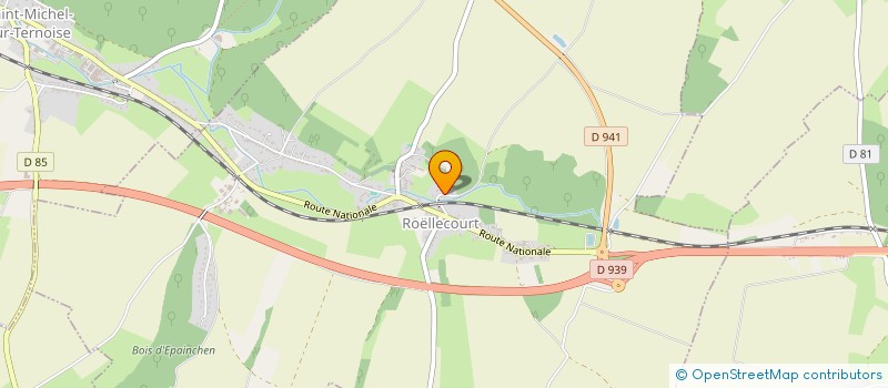 localisation de l'entreprise MONSIEUR GUILLAUME VAN CAPPEL DE PREMONT  HUMIERES