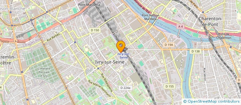 localisation de l'entreprise MONSIEUR GUILLAUME VAN DER MEERSCH  IVRY-SUR-SEINE