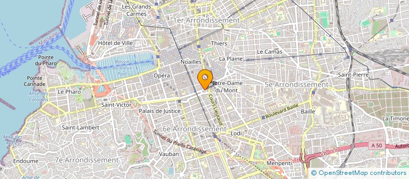 localisation de l'entreprise MONSIEUR GUILLAUME VAN GEMERT à MARSEILLE