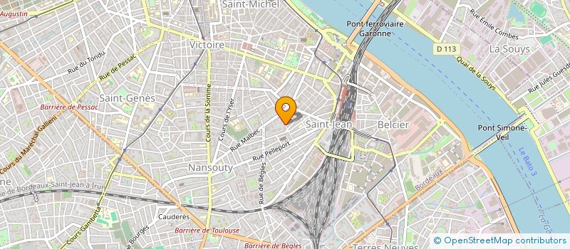 localisation de l'entreprise MONSIEUR GUILLAUME VAN WONTERGHEM  BORDEAUX