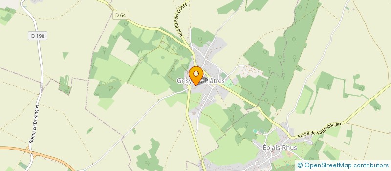 localisation de l'entreprise MONSIEUR GUILLAUME VANTHUYNE  GRISY-LES-PLATRES